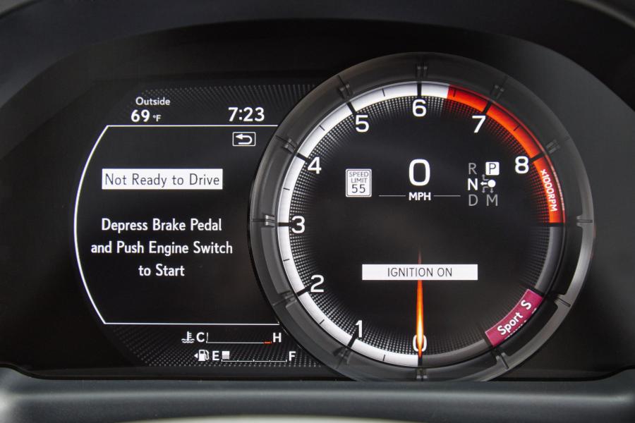 Панель приборов Lexus LS500 F-Sport 2017 года  (NA) (фото 29 из 66)